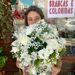 Arranjo Branco Delicado